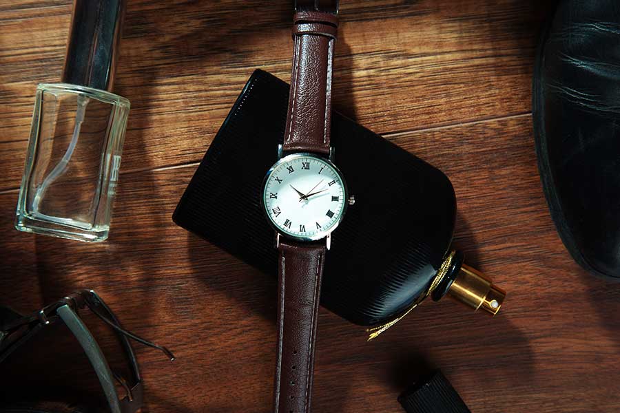 Waterproof Leather Watch For Women